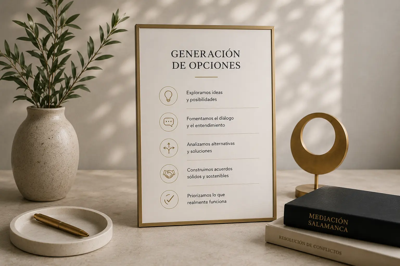 Generación de opciones