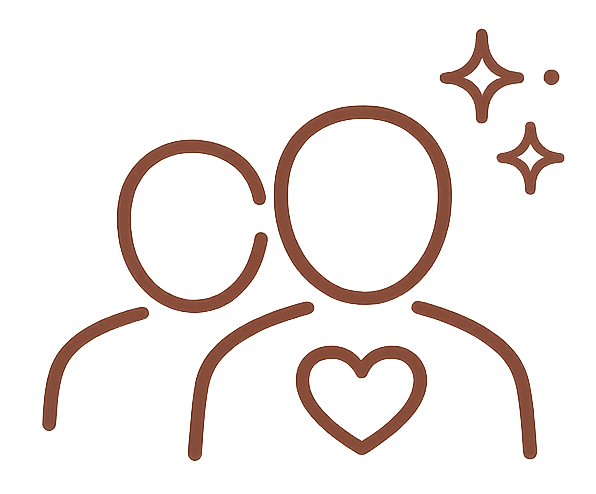 Icono de atención personalizada y acompañamiento profesional en mediación